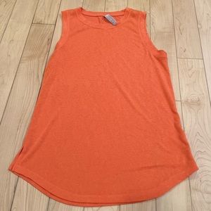 Athleta Orange Athletic Tank Top